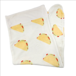 Taco Print Fleece Blanket - Sleep Sack